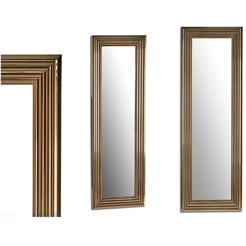

Espejo de pared Vidrio Madera Dorado (45 x 3 x 135 cm)