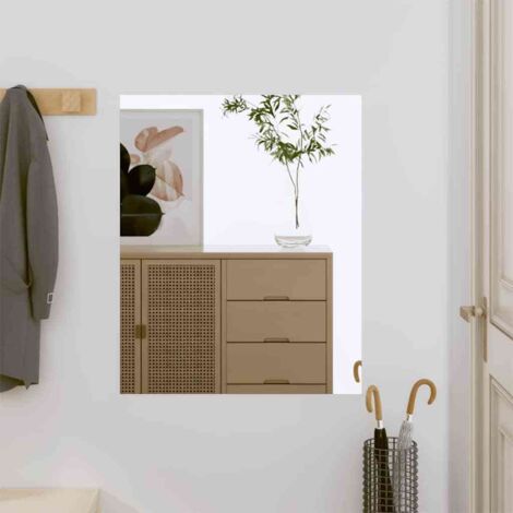 Espejo de pared vidrio rectangular 50x60 cm