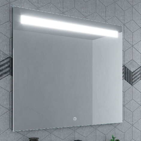 Espejo de tocador LED 70x70 cm