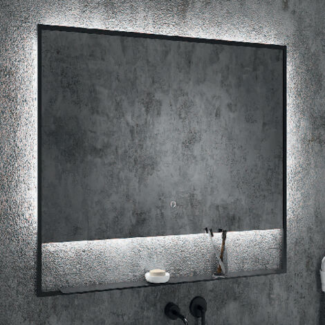 Espejo de tocador LED 80x80 cm
