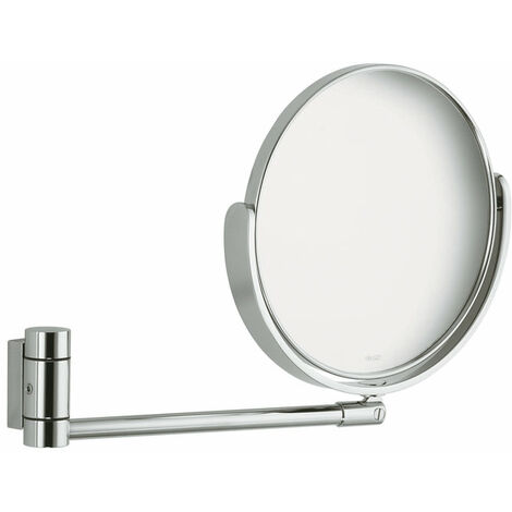 Espejo de vanidad Keuco Plan 17649, brazo articulado, sin iluminación interior LED, anodizado plata (E6 EV1) - 17649170000