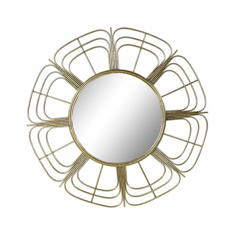 

Espejo DKD Home Decor Metal Dorado (80 x 3 x 80 cm)