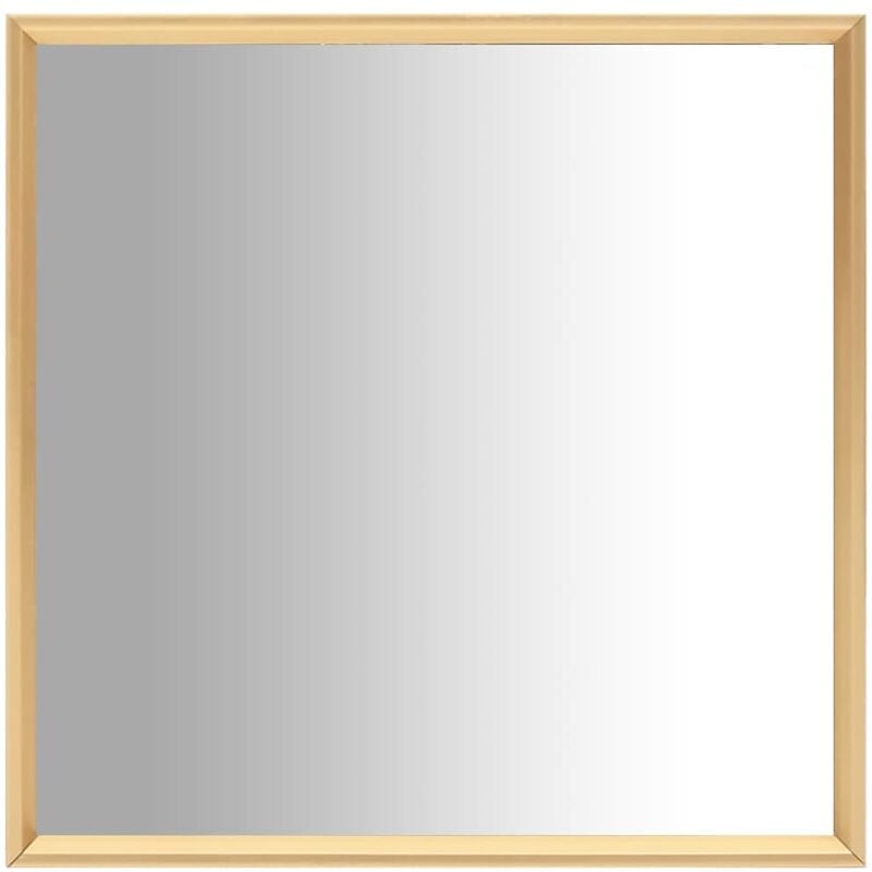 

Espejo dorado 40x40 cm