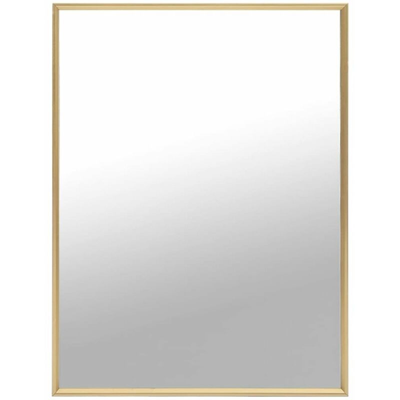 

Asupermall - Espejo dorado 80x60 cm