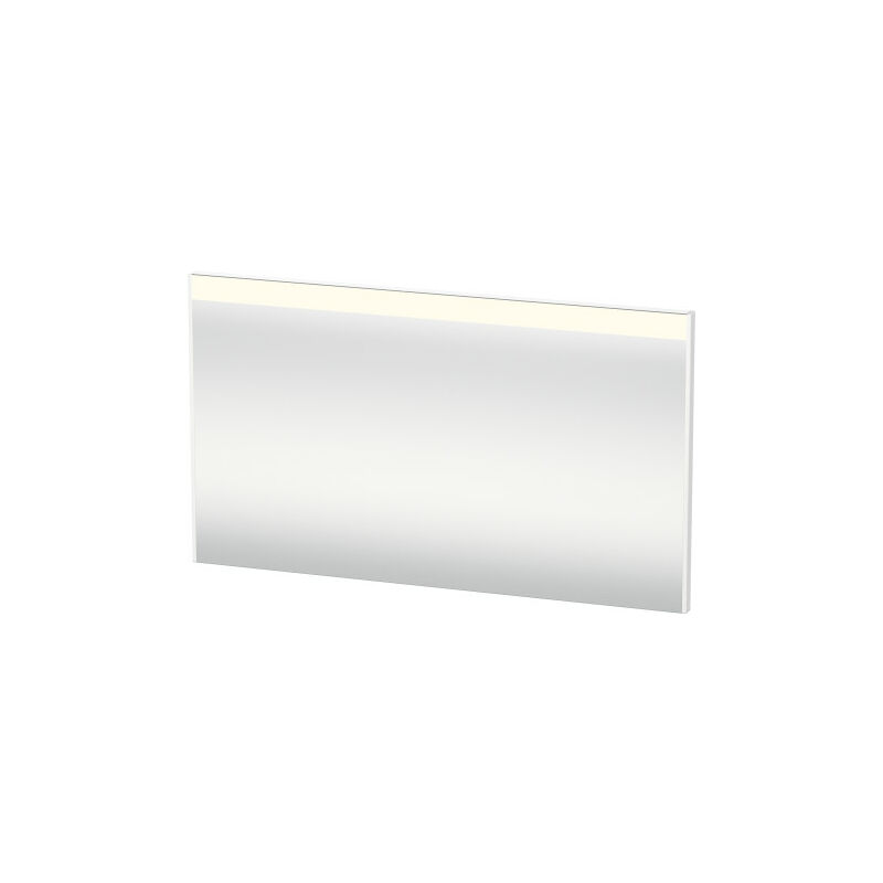 

Espejo Duravit Brioso 122,0 x 4,5 cm con iluminación LED, incl. calentador de espejo, Color (frente/cuerpo): Taupe Mate Decor, Mango Taupe Mate