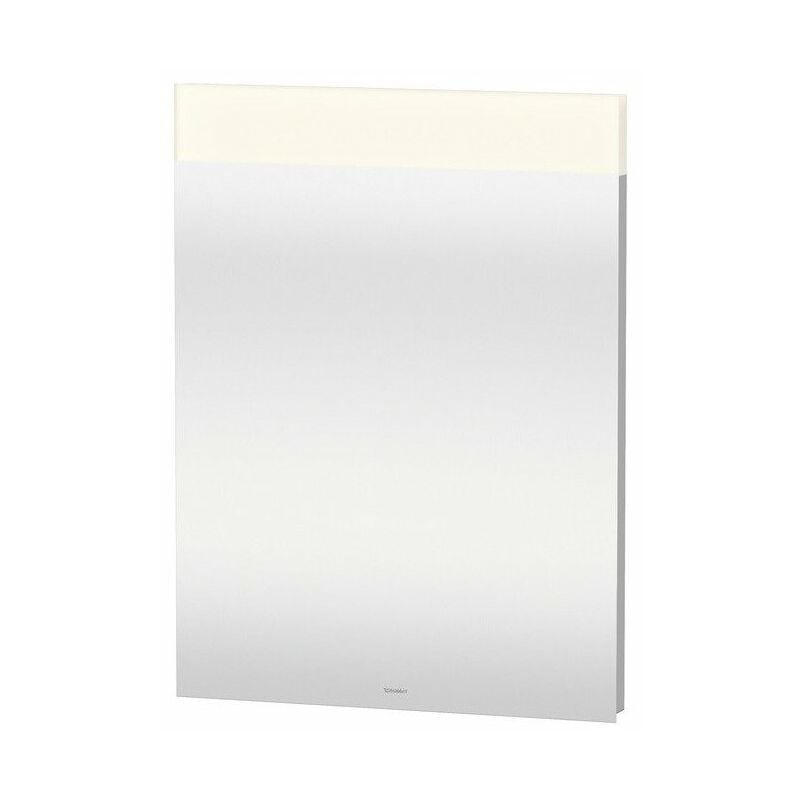 

Espejo Duravit DURASTYLE con iluminación de borde de aluminio 800x600x40mm