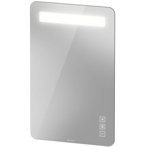 Espejo Duravit Luv con iluminación, espejo calefactor,