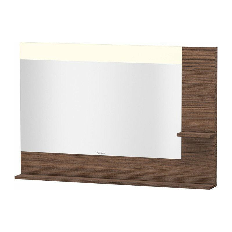 

Espejo Duravit VERO 142x1200x800m con iluminación de nogal oscuro