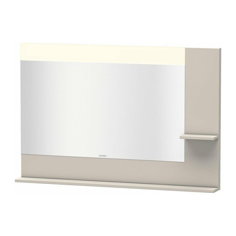 

Espejo Duravit VERO 142x1200x800m con iluminación taupe