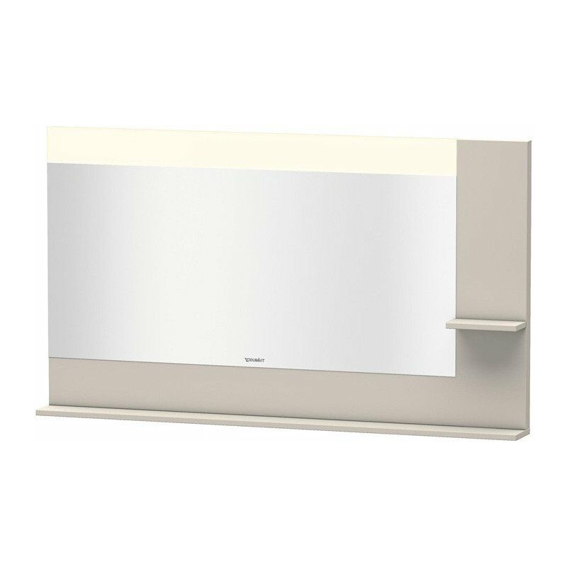 

Espejo Duravit VERO 142x1400x800m con iluminación taupe
