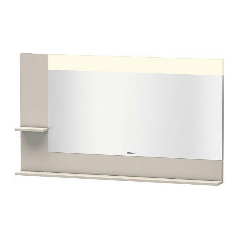 

Espejo Duravit VERO 142x1400x800m con iluminación taupe