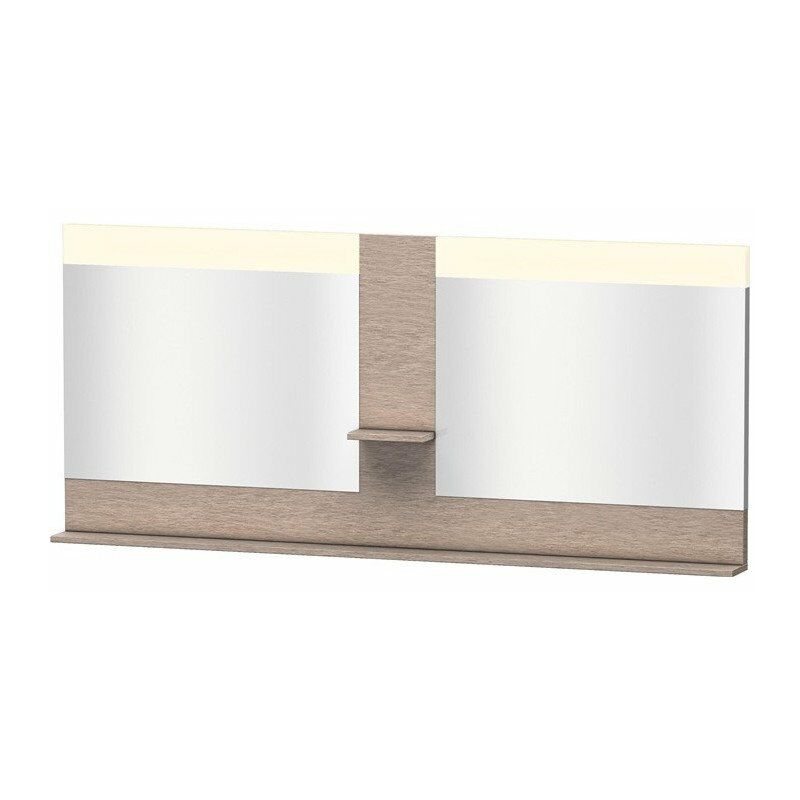 

Espejo Duravit VERO 142x1800x800m con iluminación de roble cashmere