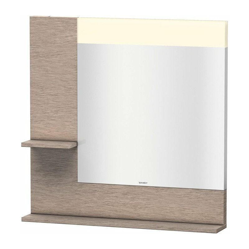 

Espejo Duravit VERO 142x800x800m con iluminación de roble cashmere