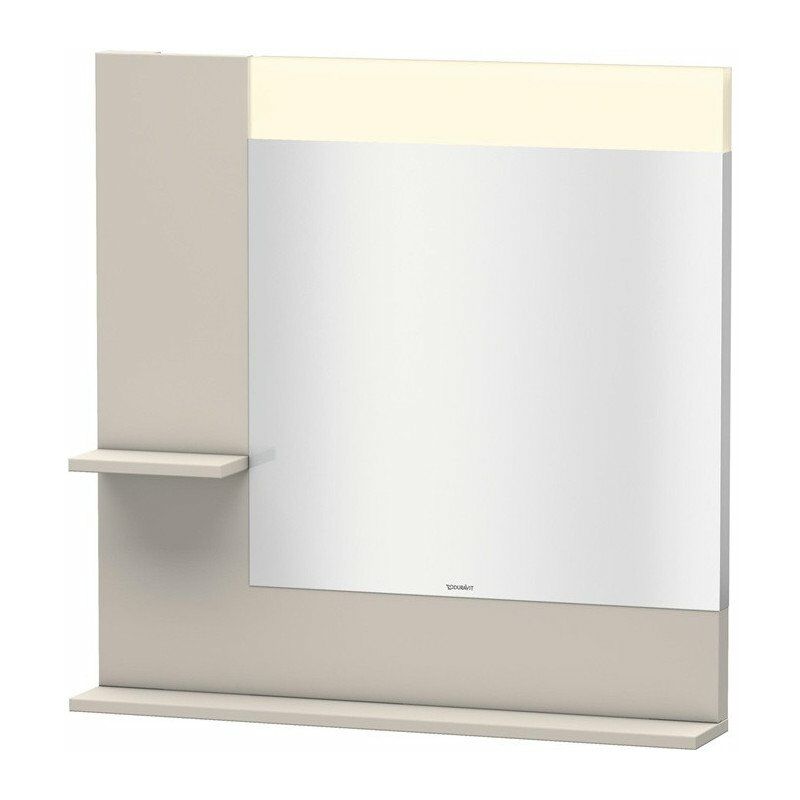 

Espejo Duravit VERO 142x800x800m con iluminación taupe