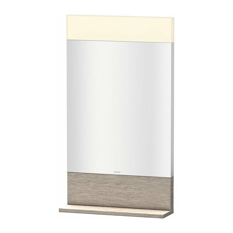 

Espejo Duravit VERO con iluminación y balda 800x450x142mm roble cashmere