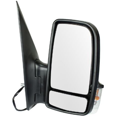 Espejo eléctrico para puerta para VW Crafter 2006+ 12V, con motor, lado derecho.