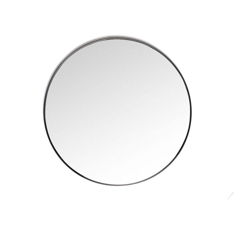 

Espejo de Pared Redondo en Metal (Ø60,5 cm) Gon SKLUM - Negro