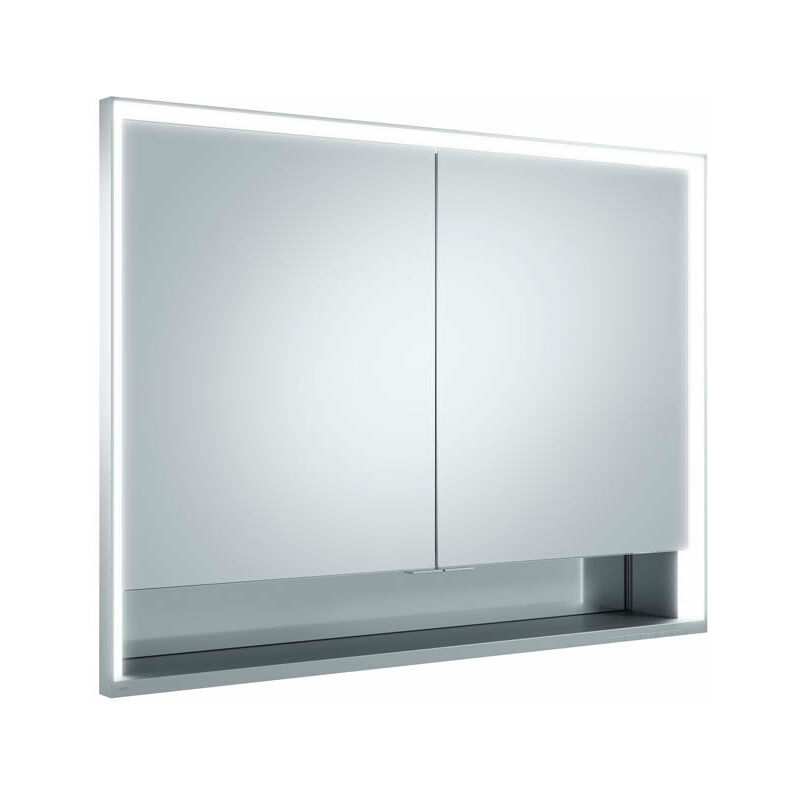 

Keuco Gmbh&co.kg - Armario con espejos Keuco Royal Lumos 14314, 2 puertas giratorias, montaje en pared, 1000mm - 14314171301