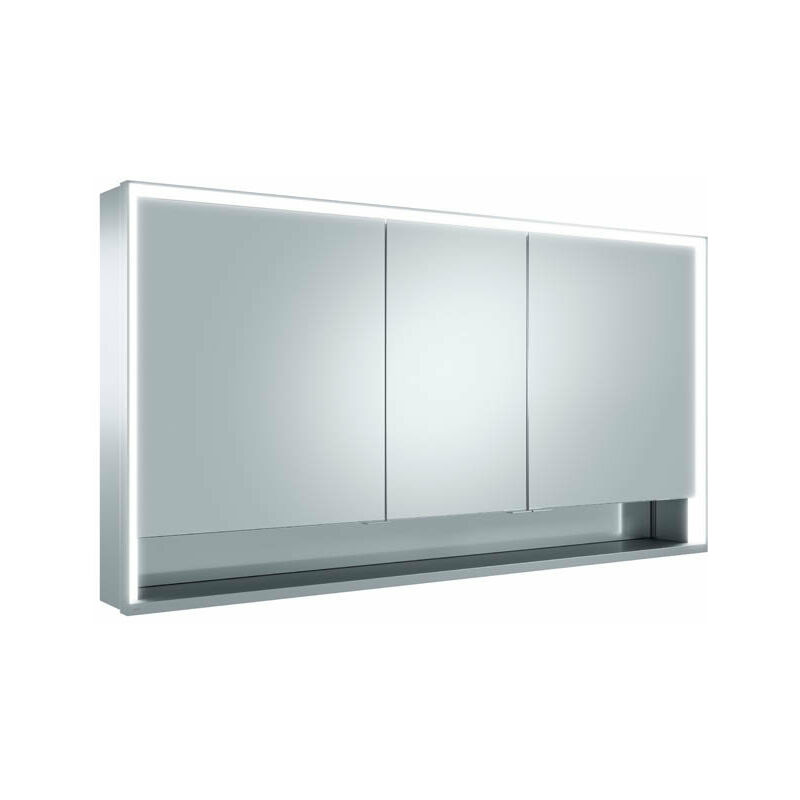 

Keuco Gmbh&co.kg - Armario con espejos Keuco Royal Lumos 14306, 3 puertas giratorias, de pared, 1400mm - 14306171301