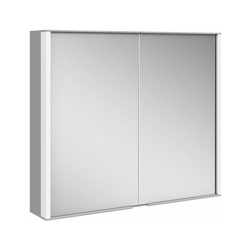 

Armario con espejos Keuco Royal Match 12802, 2 puertas giratorias con doble espejo, 800mm - 12802171301