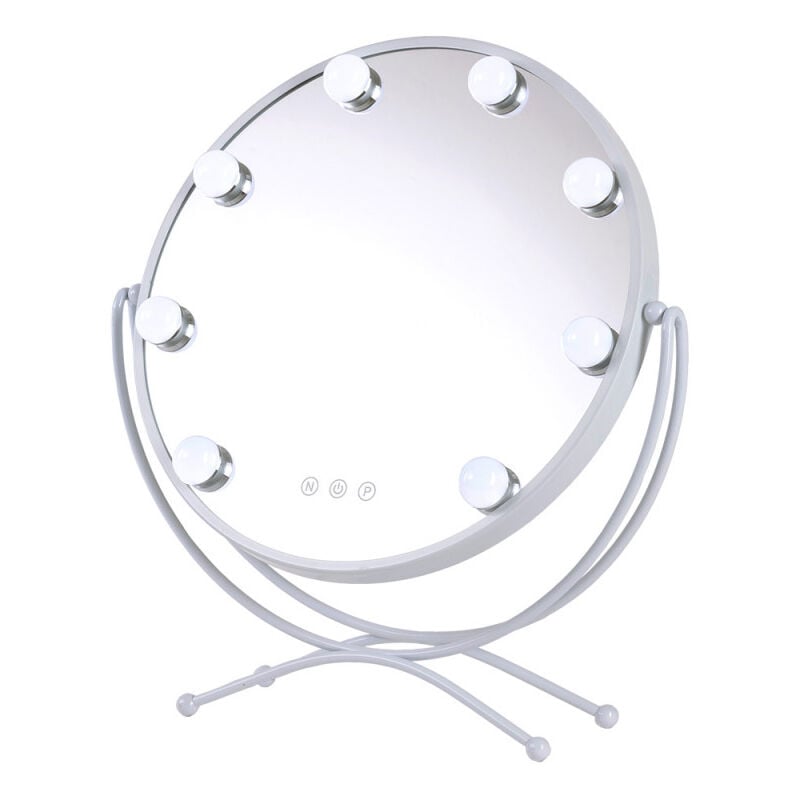 

Espejo Iluminado Maquillaje LED 4200ºK 48x43Cm Blanco 30.000H [SUN-KRS-430-W] (SUN-KRS-430-W)