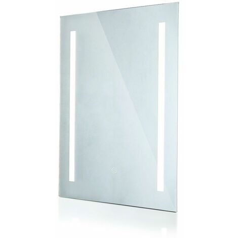 Espejo LED rectangular V-TAC de 17 W antivaho, 500 x 390 x 35 mm, blanco frío, IP44