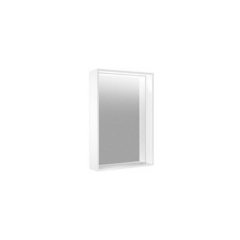 

Keuco - Espejo luminoso PLAN anodizado teñido en plata 1200 x 700 x 105 mm, 48 + 82 vatios