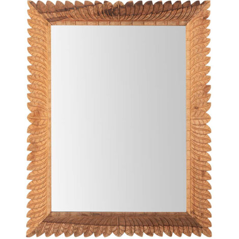 Espejo Madera Teca Natural 140X4X180 Cm
