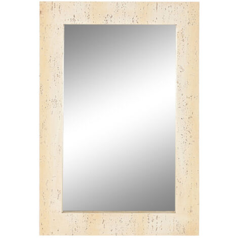 Espejo Magnesia 61,6X4X92 Simil Marmol Beige