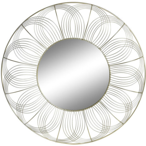 Espejo Metal 60X4X60 Dorado ES196457