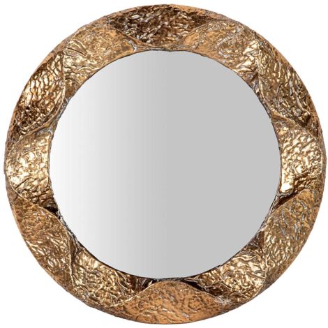 Espejo Metal Dorado 104X7X104 Cm