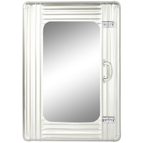 Espejo Metal Espejo 61X5X90 Plateado