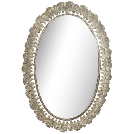 Espejo Metal Espejo 69X3,5X98,5 Hojas Champan ES189397
