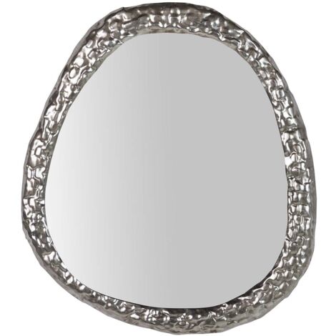 Espejo Metal Plateado 53X3X57 Cm