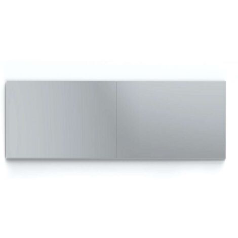 Espejo moderno para baño Neutro, 118.5cm(ancho) 44cm(altura) 2cm(fondo)