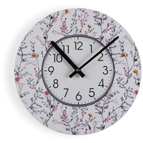 BIGBUY Espejo Natur Cristal Marco Blanco (1,8 X 120 X 30 Cm)