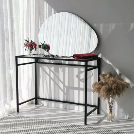Espejo Nix, Estructura de Madera Noble, 1.2x60h cm Blanco