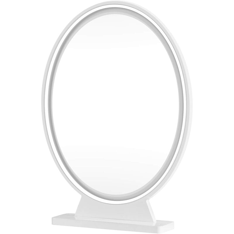 

Espejo para maquillaje Espejo HD con mando y luces 4 modalidades de iluminación Espejo desmontable con luminosidad regulable