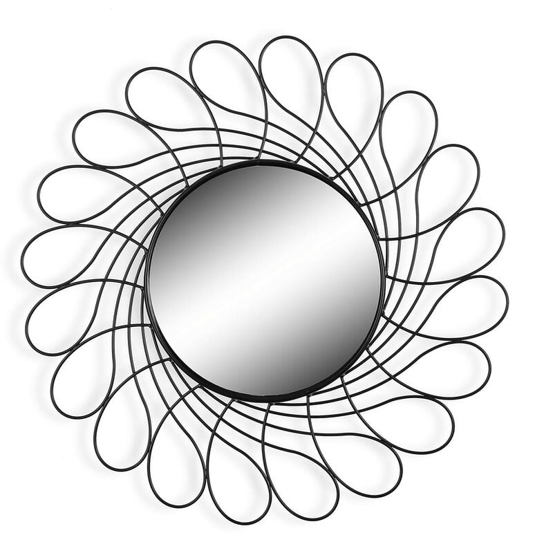 

Espejo Pared Metal Black 2
