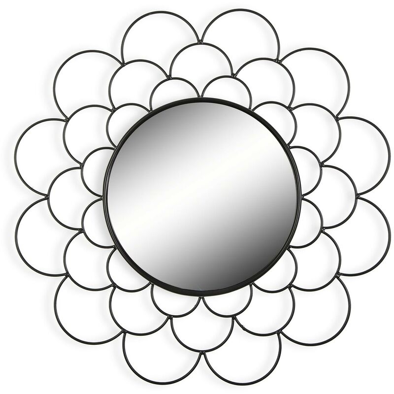 

Espejo Pared Metal Black