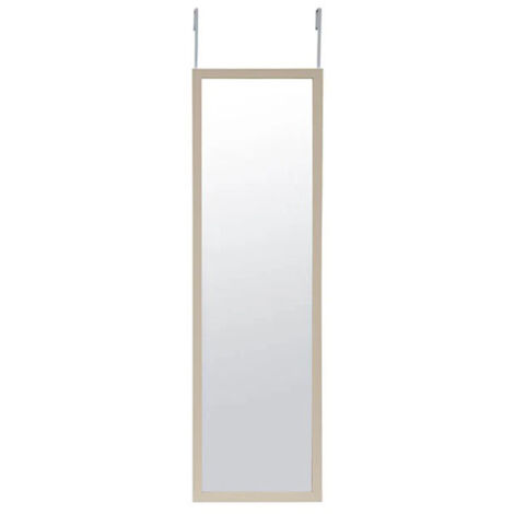 ESPEJO PUERTA MADERA NATURAL 30x120 CM