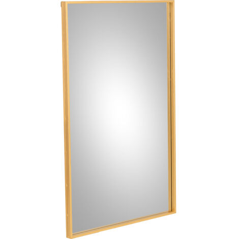 Espejo rectangular de pared 68x103x03h cm