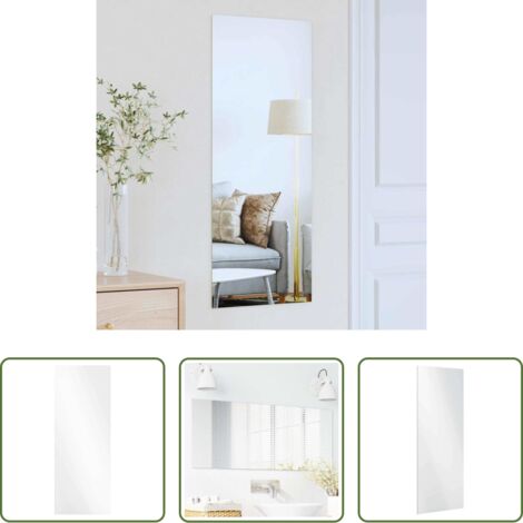 Espejo rectangular -  Espejo de pared Rectangular 40 x 100 cm vidrio templado