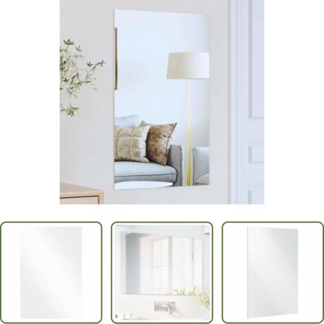 Espejo rectangular -  Espejo de pared Rectangular 50 x 80 cm vidrio templado