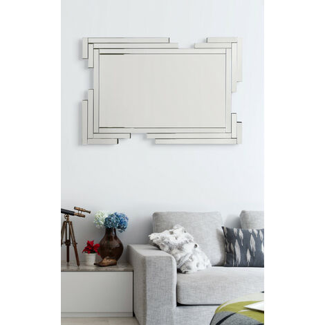 regleta de enchufes de 2 pliegues para esquinas - negro/plata - Ideal para  reequipar armarios con espejo