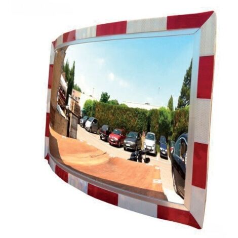 Espejo rectangular.Distancia visión 20m  METALWORKS MR5684RB