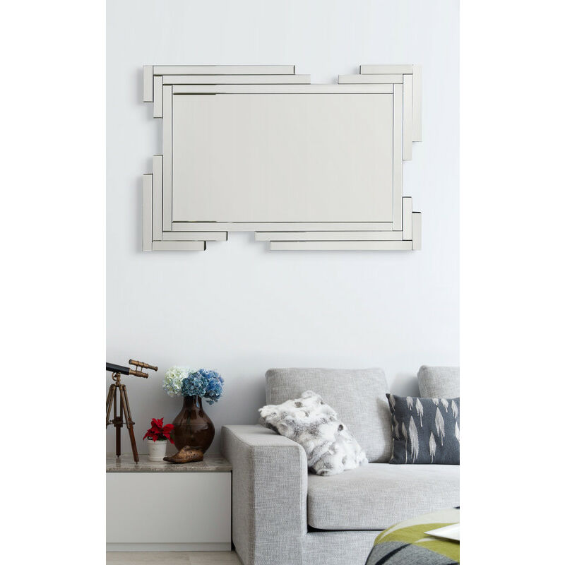 

Herdasa - Espejo Rectangular Marco Regletas Discontinuas 72128