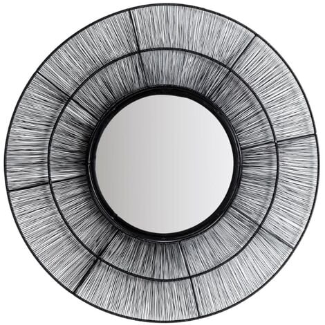 Espejo de Pared Redondo en Metal (Ø60,5 cm) Gon - SKLUM