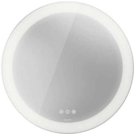 Espejo redondo Duravit Happy D.2 Plus con iluminación, versión