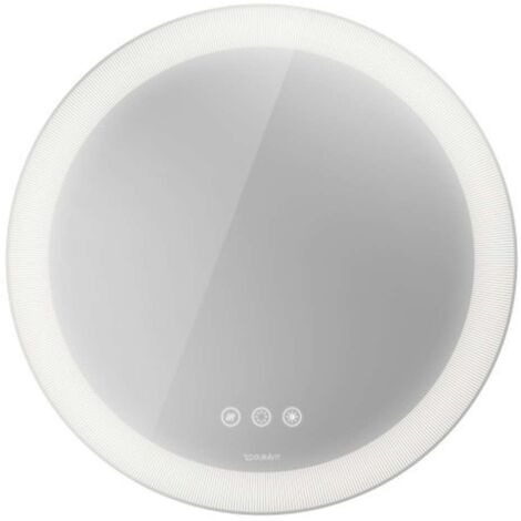 Espejo redondo Duravit Happy D.2 Plus con iluminación, versión